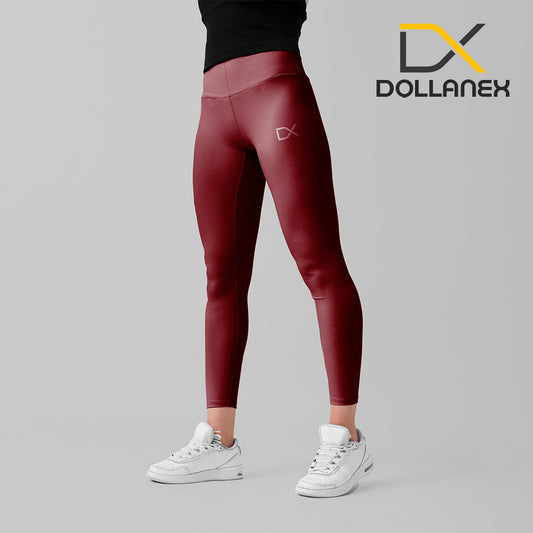 Dollanex - Women's Pro Leggings - Maroon
